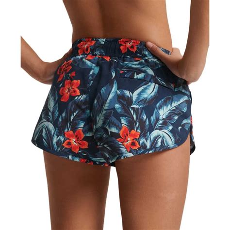 Superdry Vintage Surf Boardshort Bikini Bottom Blue Dressinn