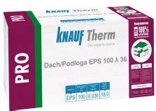 FLOOR STYROPIAN KNAUF Therm Pro Roof Floor EPS 100 λ 36 gr 18cm