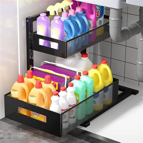 Amazon Under Sink Organizers And Storage Pack Metal Under