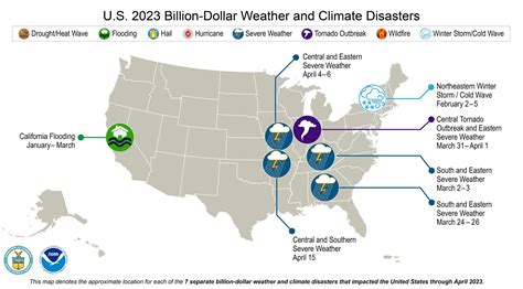 NOAA on Twitter: "(1 of 5) JUST IN for #April 2023: Extreme weather ...