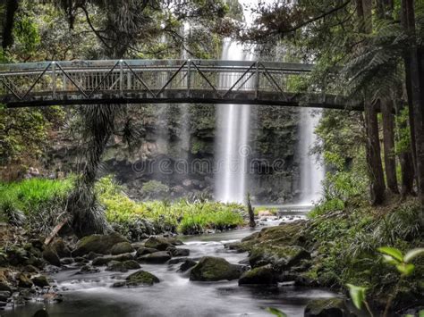 A Bridge Over Hatea River At Otuihau Whangarei Falls On The North