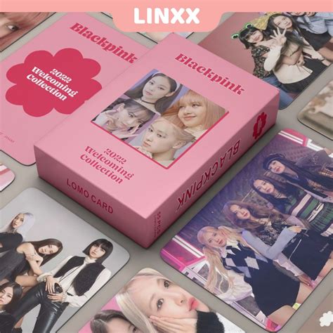 LINXX 55 Pcs BLACKPINK Album Lomo Card Kpop Photocards Postcards 2022