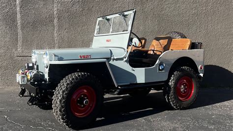 Get Rugged Using This 1948 Willys Jeep CJ 2A