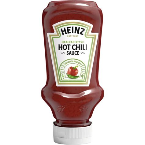 Heinz Hot Chili Sauce Mexican Style 220ml 7 43 Fl Oz