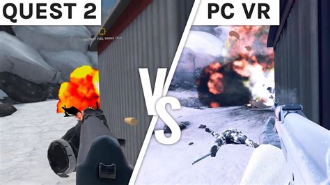 Zero Caliber VR Graphics Comparison Quest 2 Vs PC VR YouTube