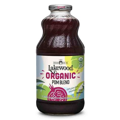 Buy Organic Lakewood Organic Pomegranate Juice Blend 946ml Online ...