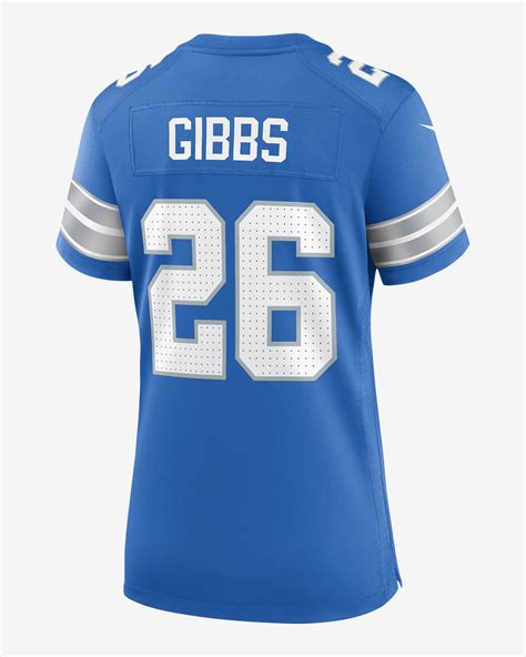 Jersey De Fútbol Americano Nike De La Nfl Game Para Mujer Jahmyr Gibbs