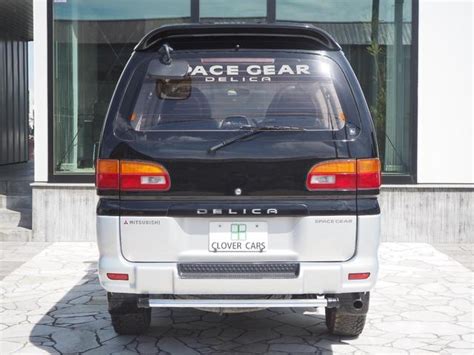 Mitsubishi Delica Space Gear Long Super Exceed Black Silver