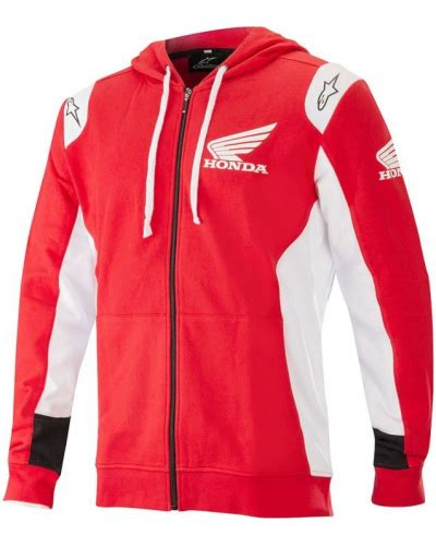 Alpinestars Mikina Honda Red Honda Oble En