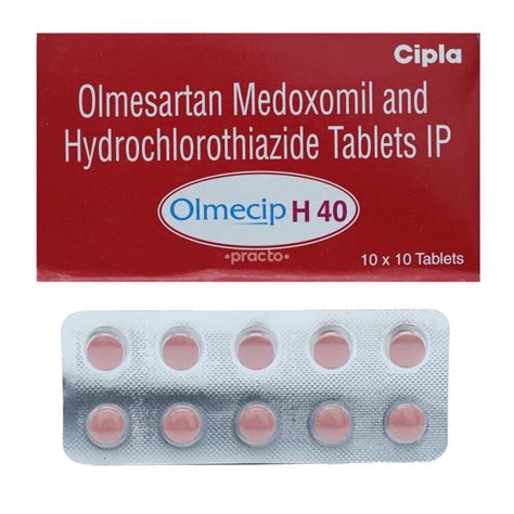 Olmecip H 12 5 40 Mg Tablet Uses Dosage Side Effects Price