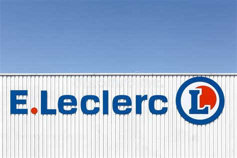 Leclerc Logo On A Wall Editorial Stock Photo Image Of Building