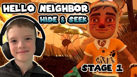 Hello Neighbor Hide And Seek Stage 1 Walkthrough Youtube