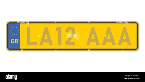 License plate london hi-res stock photography and images - Alamy