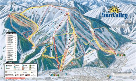 Sun Valley Trail Map - Stefa Emmalynn