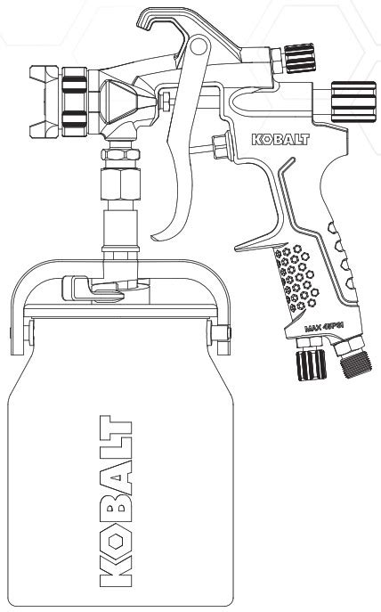 Kobalt Sgy Air294 2 In Air Paint Sprayer Instruction Manual