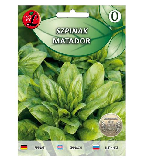 Vegetable Seeds Spinach Matador 10g Margaret Mayar