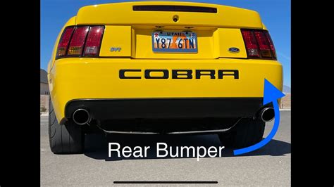 Fast Mustang Rear Bumper Removal Full Video With Commentary In Video