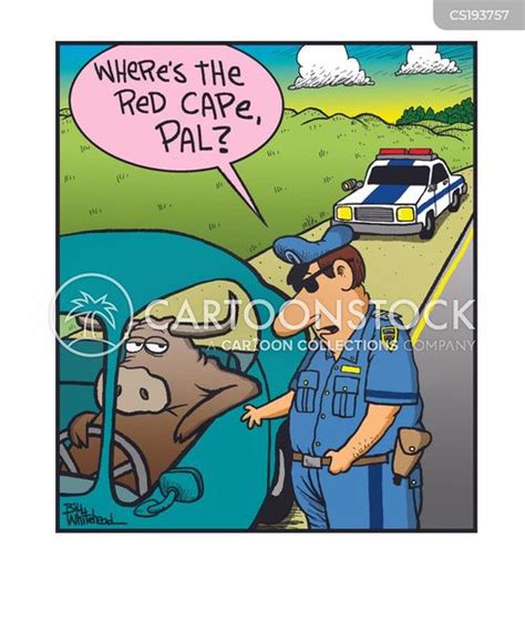 Funny Speeding Ticket Cartoon