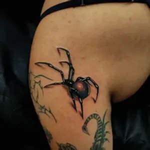 Black Widow Tattoo Meaning With 105+ Thrilling Tattoo Images For ...