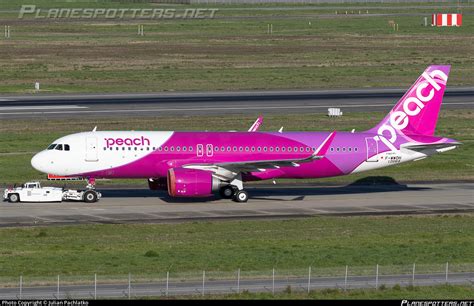 F WWDH Peach Airbus A320 251N Photo By Julian Pachlatko ID 1572157