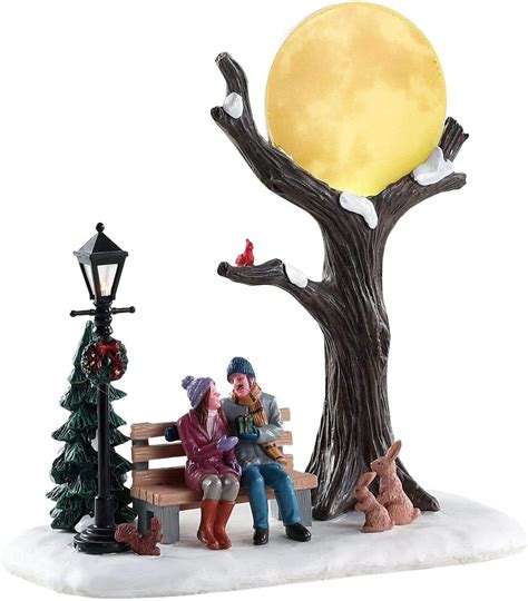 Amazon De Lemax 84359 Christmas Moon Weihnachten Unterm Vollmond