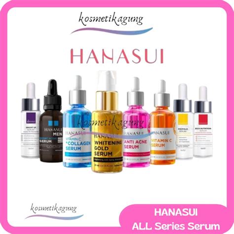 Jual Hanasui Whitening Vitamin Serum Gold Anti Acne Collagen