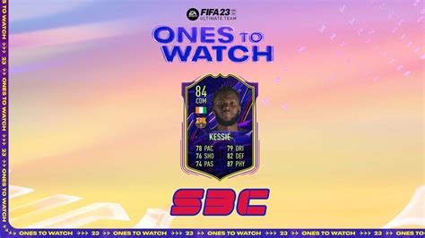 Fifa 23 Sbc Franck Kessié Otw Ones To Watch Cheapest Solutions And