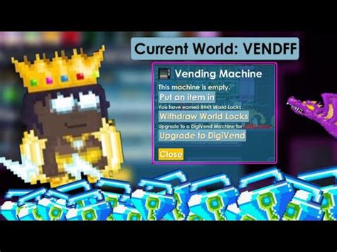 Collecting Dls From Famous Vend World Dls Growtopia Youtube