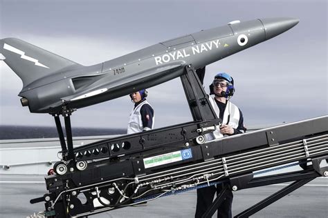 Jet Powered Mph Drones Were Launched From A Royal Navy Ship For The