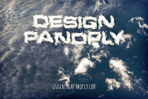 Realistic Aged Cloud Text Effect Using Photoshop Brushes Design Panoply