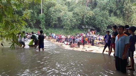 BREAKING NEWS Bocah Umur 8 Tahun Hanyut Di Sungai Ciampea Bogor Tim