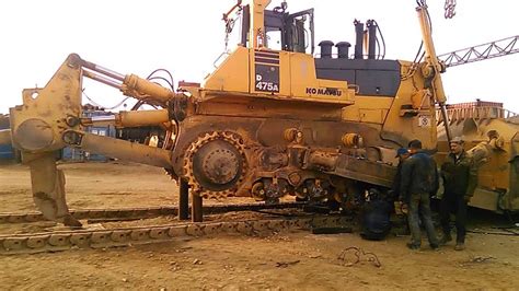 The Biggest Bulldozers In The World Extreme Komatsu D475a Crawler