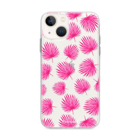 Fooncase Pink Leaves Phone Case Iphone 13 Mini Fooncase Your Fave Case Store