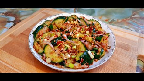 Eng Oi Muchim Korean Spicy Cucumber Side Dish 오이무침 Life With