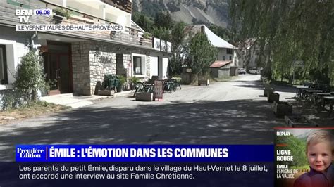 Disparition d Émile après l interview des parents l émotion dans leur