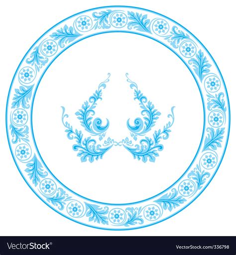 Circular pattern Royalty Free Vector Image - VectorStock