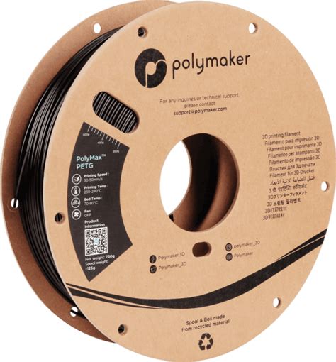 Polymaker Polymax PETG ESD 1 75mm 0 5KG 3d Printer Filament