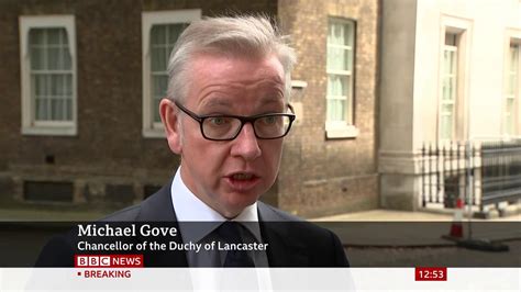 Michael Gove Says The Eu Are Refusing To Negotiate A New Brexit Deal