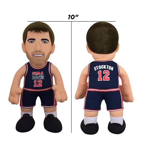 USA Basketball John Stockton 10" Plush Figure - Bleacher Creatures