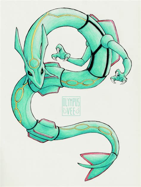 Rayquaza Drawing