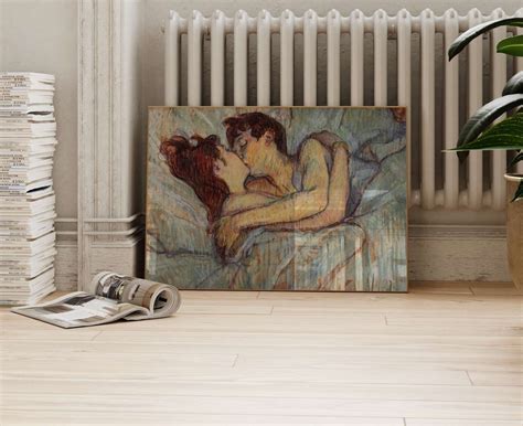 Henri De Toulouse Lautrec In Bed The Kiss Post Impressionism Etsy UK