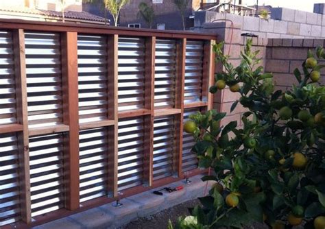 Corrugated Metal Fences -Panels for Residential & Commercial