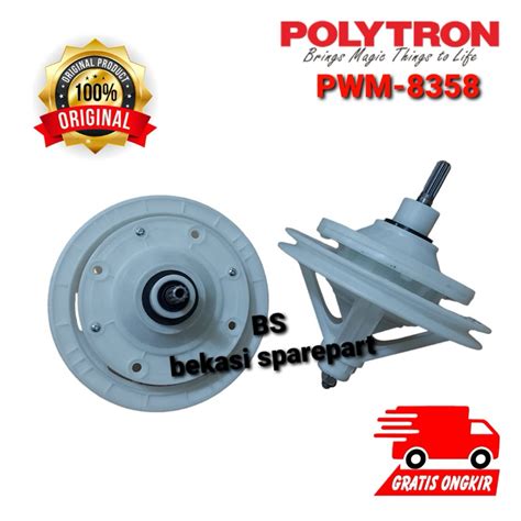 Jual Gearbox Girbox Mesin Cuci Polytron 2 Tabung PWM 8358 Shopee