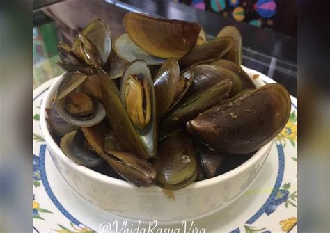 Resep Kerang Hijau Rebus Bumbu Kuning Ala Bunda ViRasya Sweetbuyouts