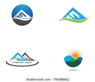 Mountain Logo Template Stock Vector (Royalty Free) 746588662 | Shutterstock