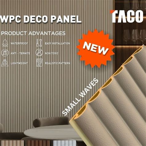 Jual Taco Wpc Deco Panel Wpc Wallpanel Wallpanel Taco Wp 6001 Pa