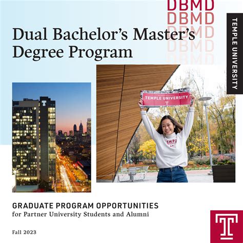 Temple University | Dual Bachelor’s Master’s Degree Program - Page 2