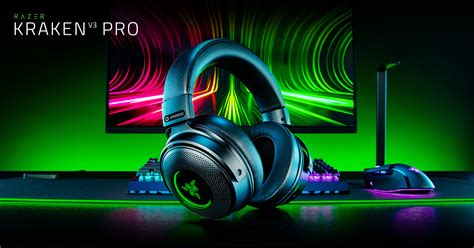 Wireless Haptic PC Gaming Headset - Razer Kraken V3 Pro | Razer United ...