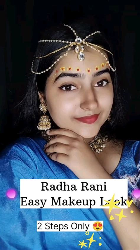 Radha Rani Makeup Tutorial ♥️ In 2024 Indian Eye Makeup Makeup