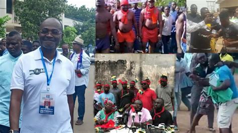 Eii Confus On Set In Npp Headquarters As Ken Supporters Declare Ken